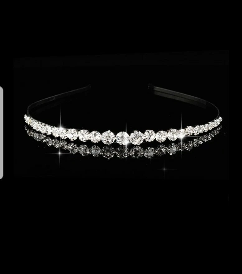 Corona Di Cristallo Daorfaa Per Donna - Diadema Principessa Con Strass Per Sposa, Accessori Capelli Matrimonio, Compleanno, Ballo - 5