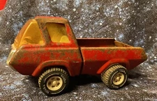 Vintage Tonka 1970s Red 8.5" Pickup Truck Pressed Steel