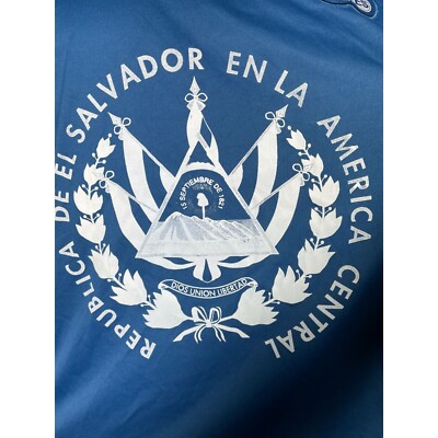 El Salvador National Team Blue Soccer Jersey Men's XL NWT | eBay