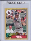 MIKE TROUT ROOKIE CARD Topps FUTURE STARS $$ RC Baseball Mini LOS ANGELES ANGELS