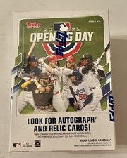 2021 Topps Baseball Opening Day - Factory Sealed Blaster Box - 77 Cards Total