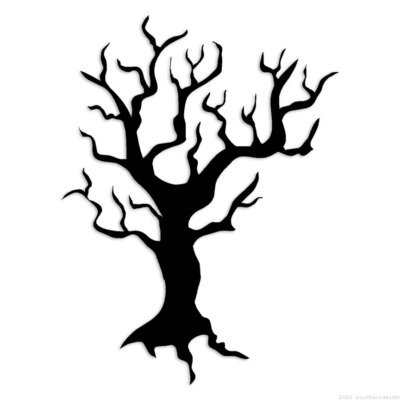 Devious Tree Sticker Dead Spooky Tree - Decal Sticker - Multiple Colors & Sizes - ebn6811 | eBay