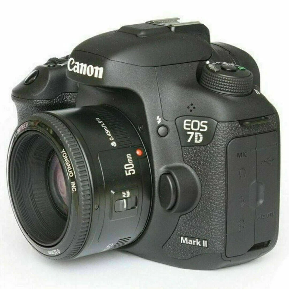 50mm F1.8 Lens for Canon EOS T2i T3 T4i T6i XSi 50D 60D 70D 80D 700D 750D 760D - Image 3 of 4