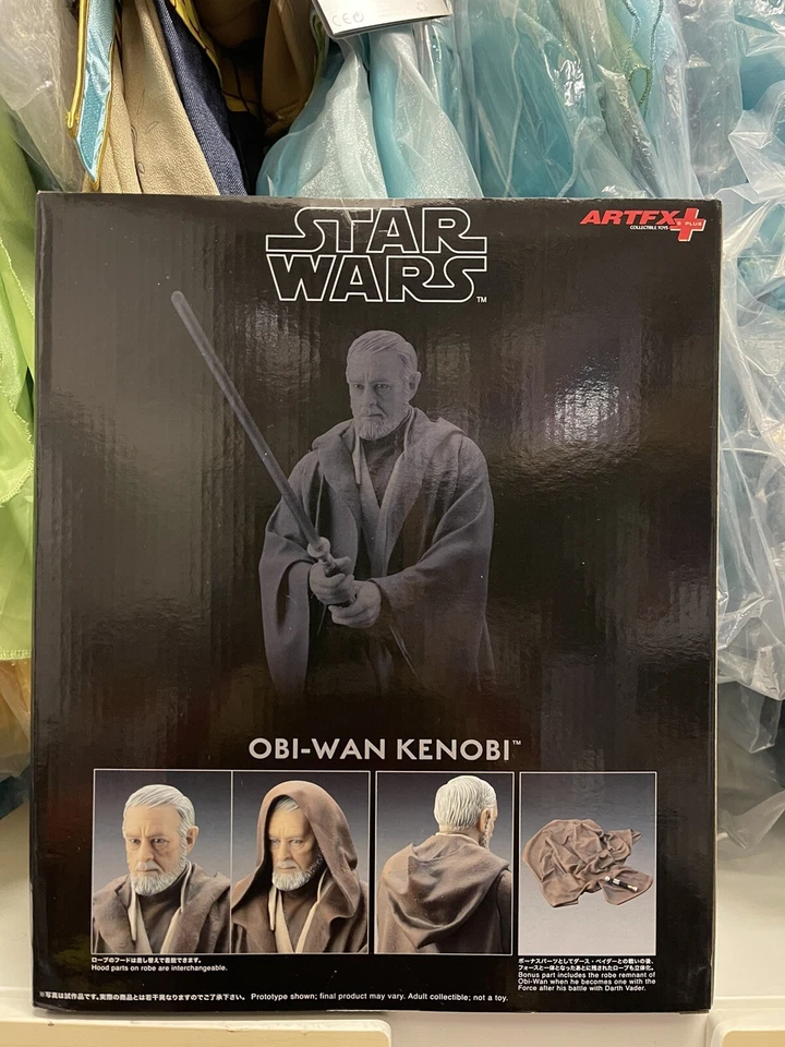 ARTFX+ Star Wars New Hope Obi-Wan Kenobi 1/10 Kotobukiya Versión Japón Nuevo BoX Foto 2 de 4
