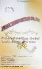 Precision Scale O #8279 Injector Suction Line, Right & Left (Brass Castings)