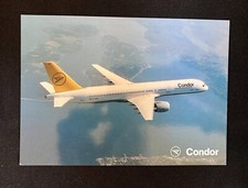 Postkarte Ansichtskarte CONDOR Flugzeug Boeing 757 Luftfahrt unbeschriftet NEU