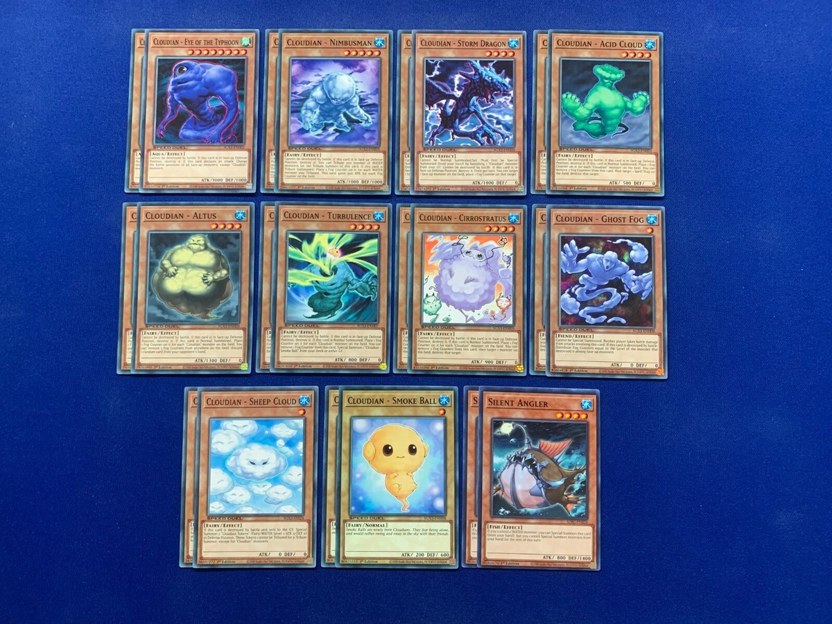 Yu-Gi-Oh! GX - Adrian Gecko's Complete Cloudian Deck | eBay Yu-Gi-Oh! GX - Adrian Gecko's Complete Cloudian Deck | eBay