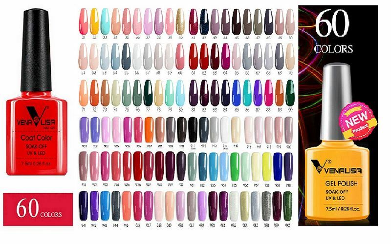 Esmalte de uñas VENALISA profesional UV color esmalte de uñas - 7,5 ml 120 colores