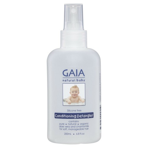 Gaia Natural Baby Detangling Conditioner 200ml Conditioning Detangler