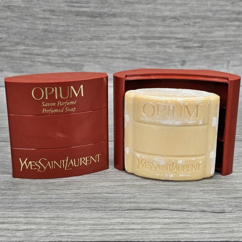 Yves Saint Laurent Opium Perfumed Bath Soap 100g Savon Perfumé New Unused - Picture 3 of 12