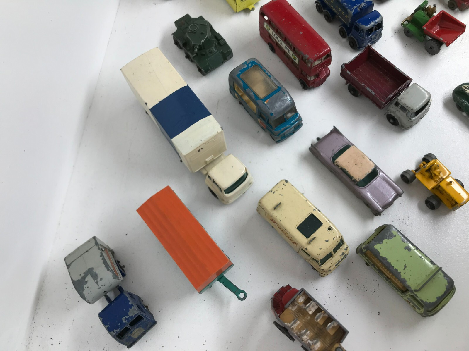 MATCHBOX SOLID WHEELS JOB LOT of 38 CARS & COMMERCIALS for RESTORATION or SPARES eBay