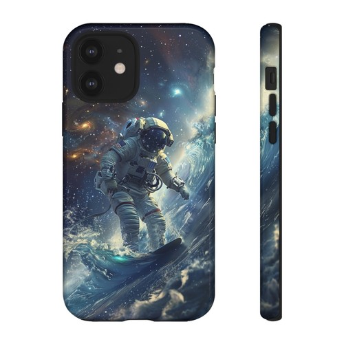 Astronaut Surfing Wave Space Phone Case for iPhone, Samsung Galaxy, Pixel - 第 71/139 張圖片