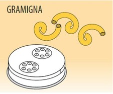 Trafila gramigna Ø mm 3,5 lega ottone bronzo per macchina pasta Fimar MPF2,5/4N