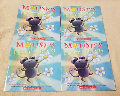 Mouse's First Spring by Lauren Thompson 4 Book Guided Reading Lot Class Set