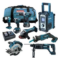 Makita Lxt 18V 12Tlg. Akku Werkzeug Set +DJR185 RM1J ReciprosäGe +DHR241 Rfe