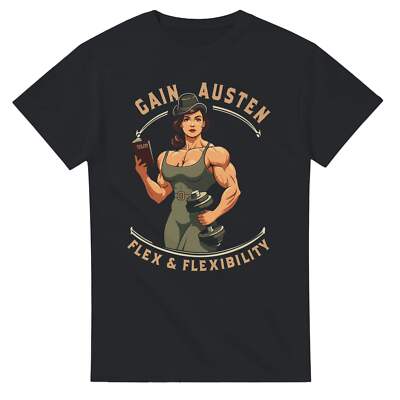 GAIN AUSTEN - Heavyweight Unisex T-Shirt mit Rundhalsausschnitt | Gildan  5000 S