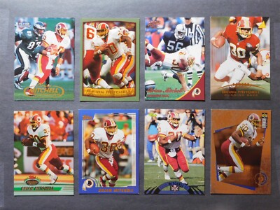 Brian Mitchell 8 Card Lot