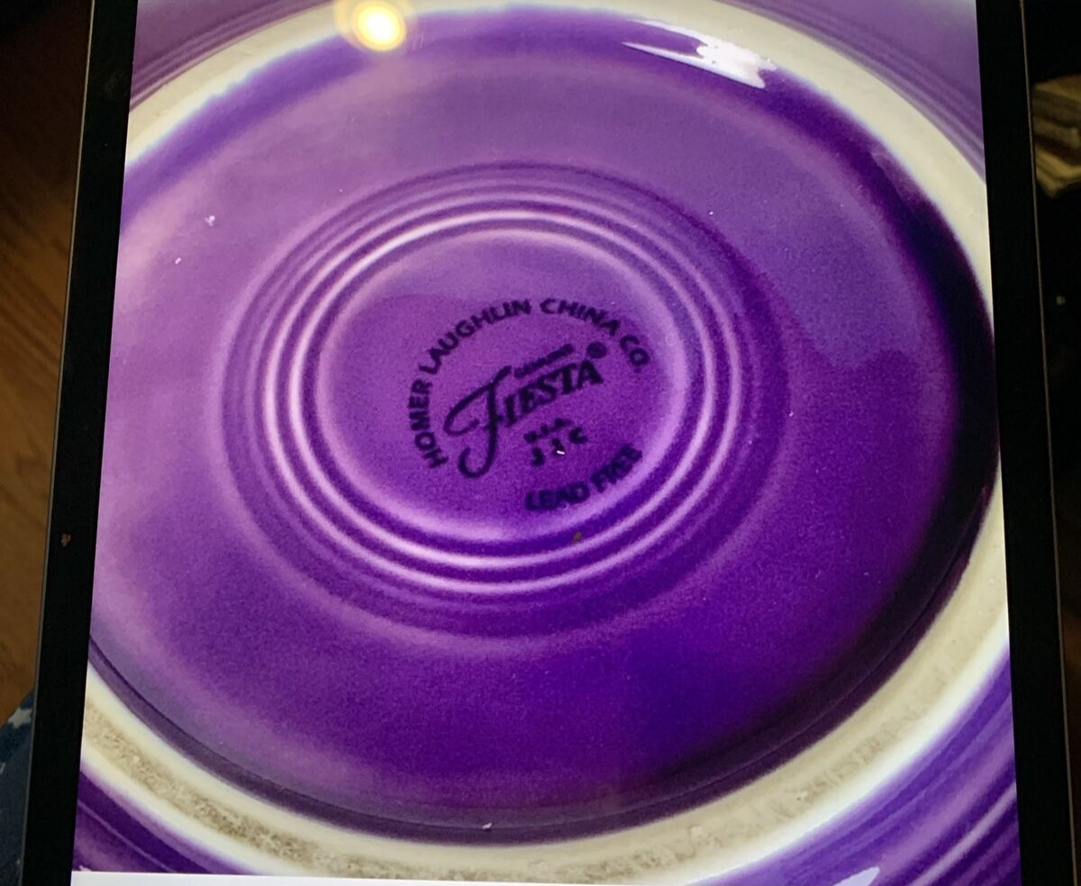 Fiesta 1 Quart Bowl Lilac Serving Vegetable Fiestaware eBay