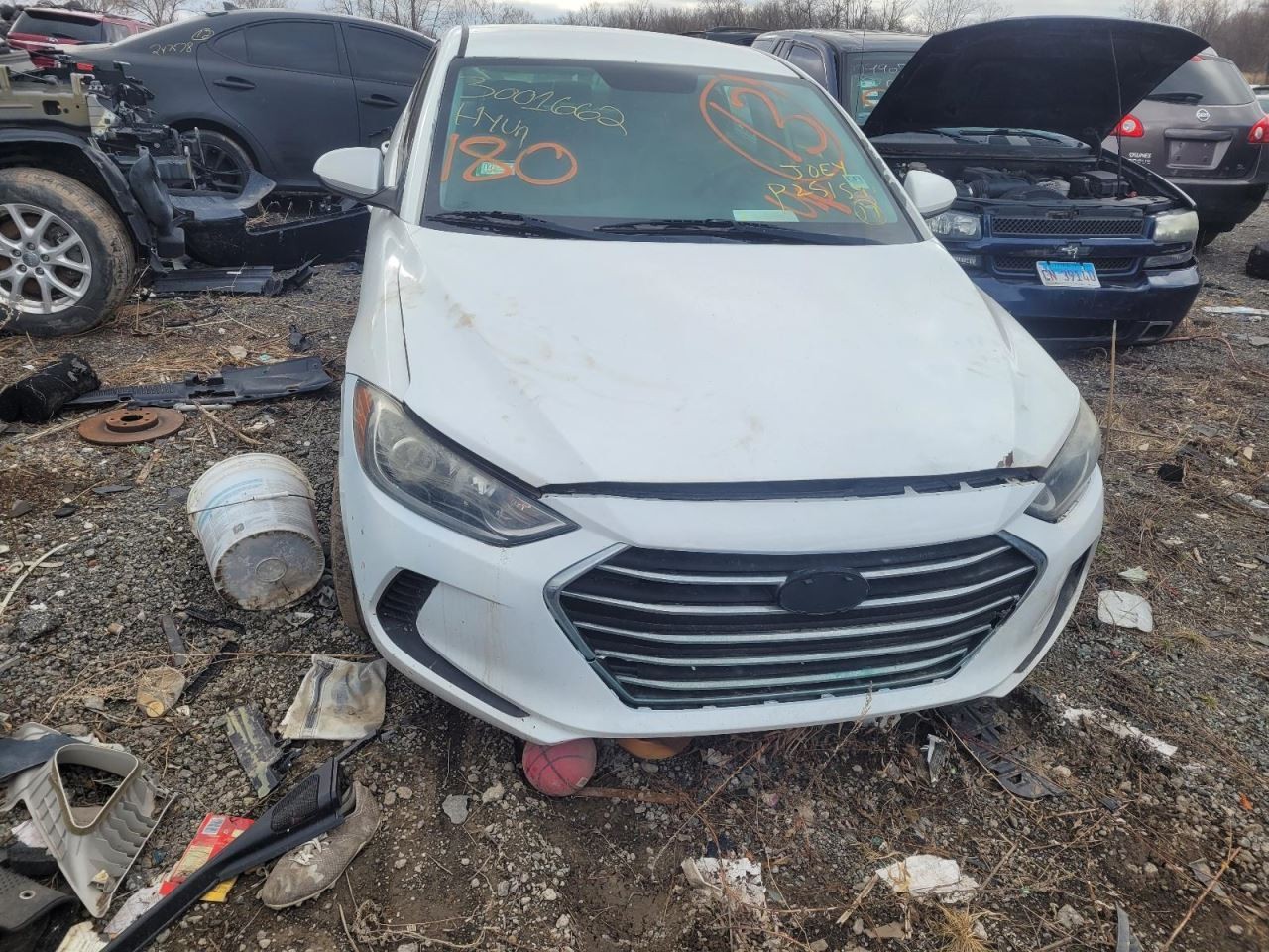 Driver Side View Mirror Power Sedan Fits 17-20 ELANTRA 1755591