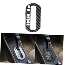 Real Premium Carbon Fiber Car Center Console Automatic Gear Gear Shift Panel