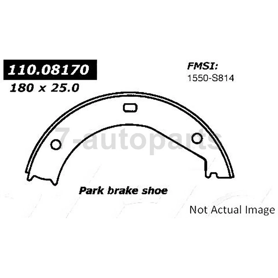 Kit de herrajes de freno de estacionamiento trasero para BMW 525i 1989-1995 Foto 3 de 4