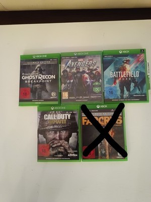 4 xbox spiele serie x set !!! Bitte lesen !!!