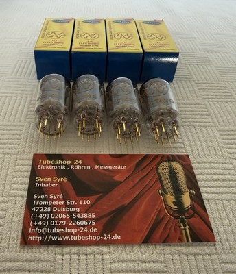 ECC803S  Tube Matched Quad JJ Electronic (2) New