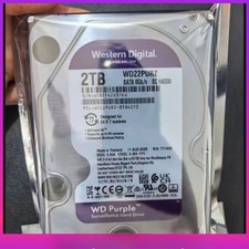 WD22PURZ Purple 2TB Surveillance HDD 256MB Cache 3.5" SATA CCTV Drive