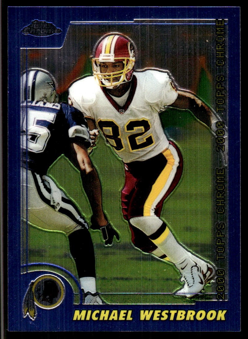 Michael Westbrook 2000 Topps Chrome #96 Redskins NFL READ FREE SHIP AutographDen
