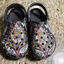 Crocs Harry Potter Hogwarts Vera Bradley Classic Clog Men's Size 5 Women 7