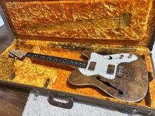 Thinline Telecaster partscaster electric guitar luthier made with case