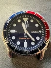 Vintage Oct 1990 Seiko 5H26-7A19 Quartz Scuba Divers 200m Pepsi Bezel