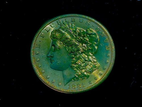 1881-S Morgan Silver Dollar BU+ Sharp Strike Brilliant Luster Beauty