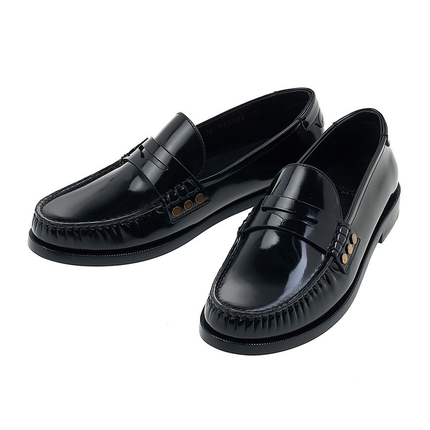 Mocassini donna Saint Laurent monogramma penny 72765649