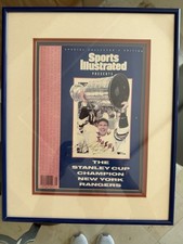 Mark Messier Signed Sports Illustrated Cover