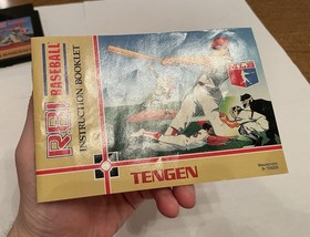 B&eacute;isbol RBI Nintendo NES Tengen R.B.I. sin licencia &iexcl;Completo en caja en caja original con p&oacute;ster!