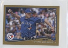 2014 Topps Mini Gold 10/63 Steve Delabar #461 4ae