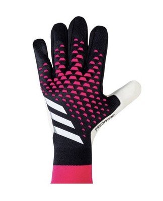 ADIDAS GOALKEEPER GLOVES PREDATOR PRO OWN YOUR- BLACK/WHITE/SHOCK PINK #11.5