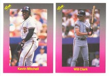 1989 Classic Travel Purple - SAN FRANCISCO GIANTS Team Set