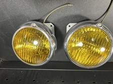 New Old Stock Doo-ray Lamp Model 500 Amber Fog Light Pair 5 Inch Hotrod Rat Rod