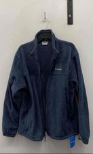 Columbia Men's Steens Mountain Full Zip 2.0 Fleece Jacket Navy Blue NWT XL