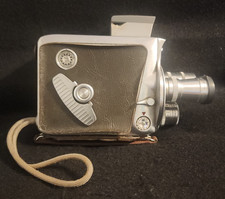 Vintage Keystone K-48 Bel Air Magazine 8mm Movie Camera 3 Lens 1950s