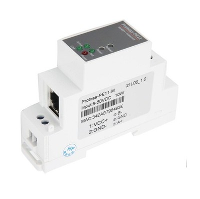 Industrial RS485 to Ethernet Converter Device Server with Secure Protocols