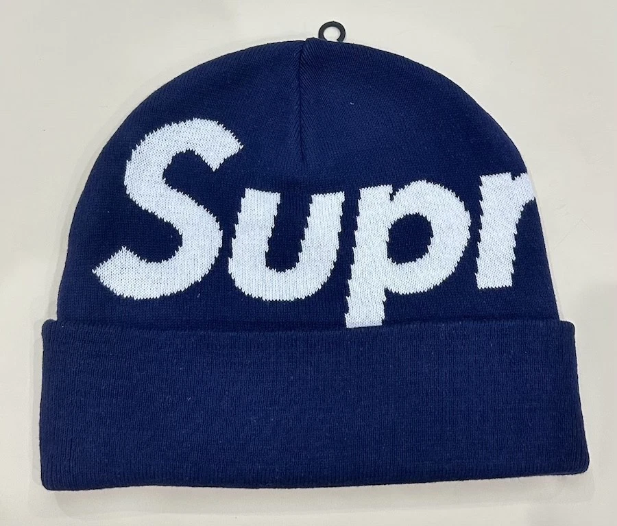 NEW IN BAG Supreme Box Big Logo Navy Blue Beanie FW22
Opens in a new window or tab