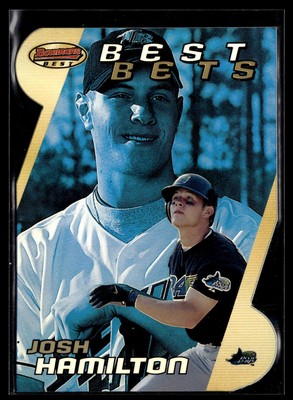 2000 Bowman's Best #BBB10 Josh Hamilton Best Bets