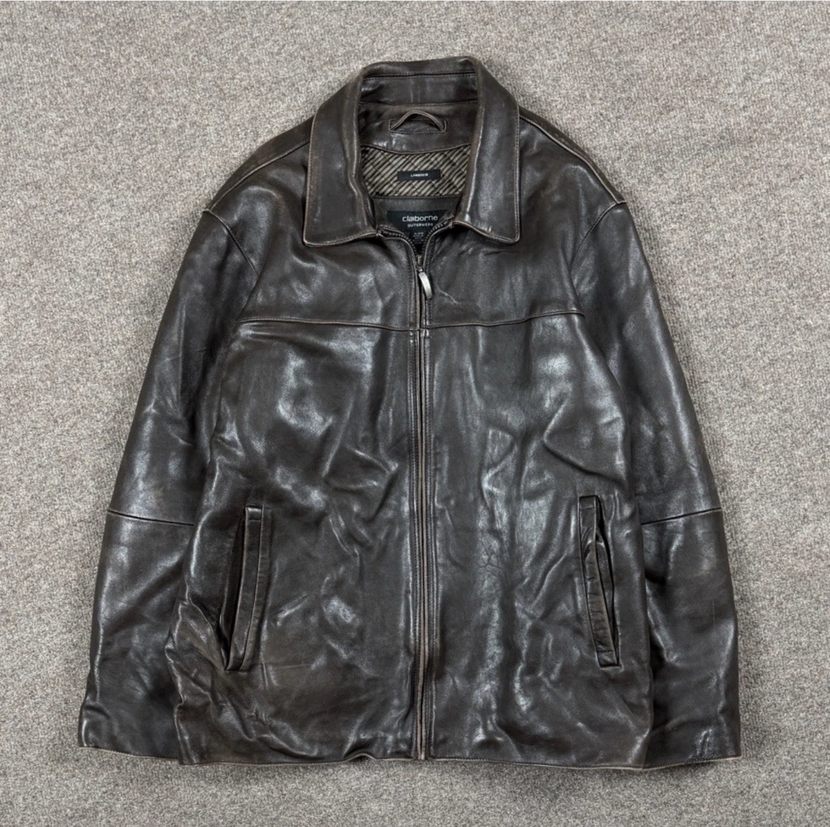 Claiborne Leather Outer Shell Coats, Jackets & Vests for Men for
