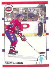CRAIG LUDWIG 1990-91 SCORE CARD NM-MT CONDITION