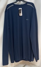 Greg Norman Blue Pullover Men s  2XLT Attack ...