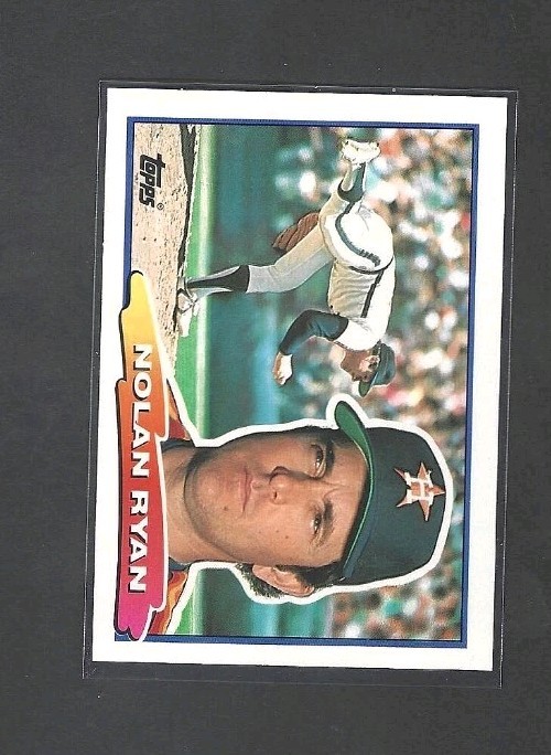 Nolan Ryan 1988 Topps Big #29 Astros