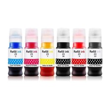 GI-23 Refill Ink Bottles 6-Pack for Canon PIXMA G520 G620 Printer